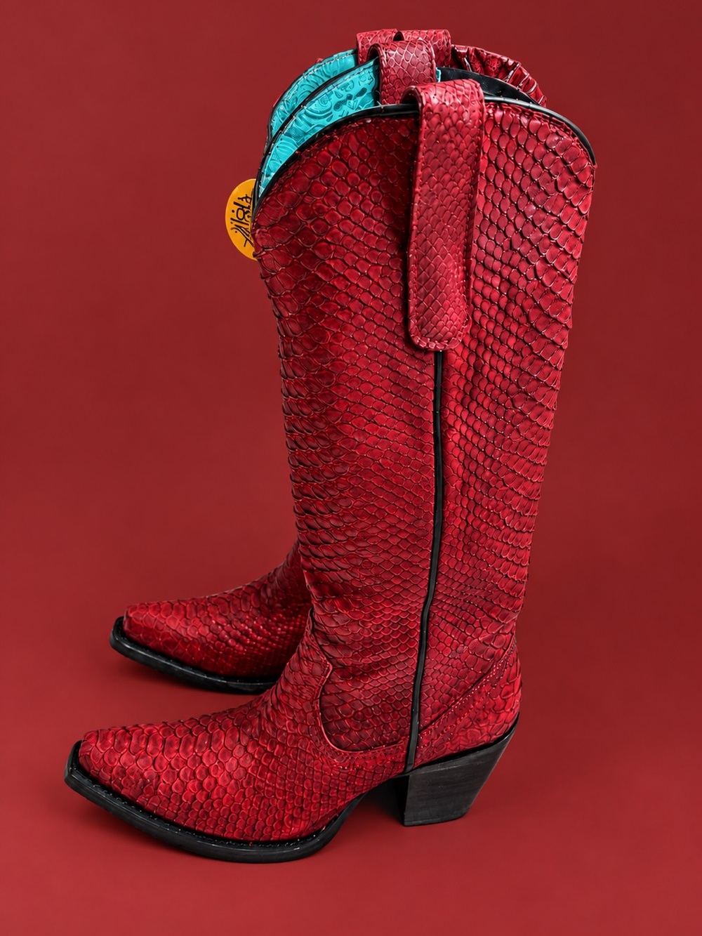 Corral A4194 Red Full Python Tall Western Cowboy Boots BNWT
Size 8.5